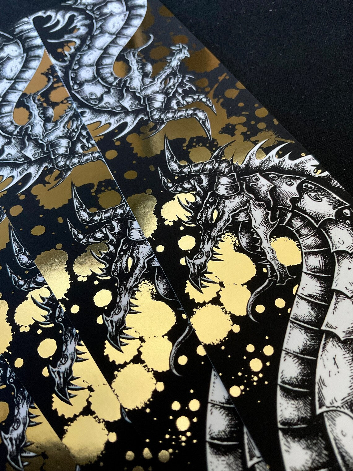 Dragon Luxury Foil Bookmark