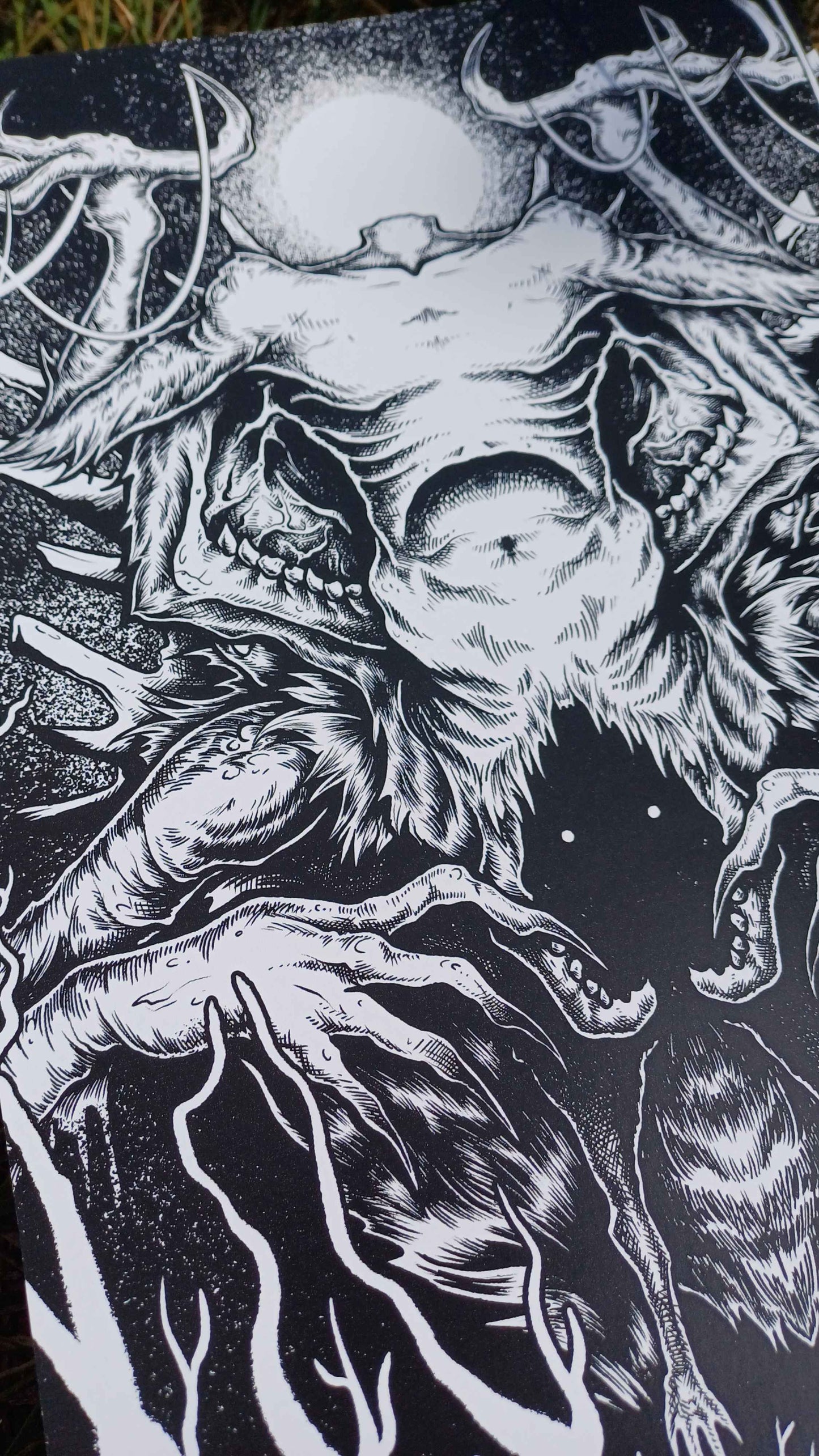 Moder ( The Ritual ) A4 Art Print