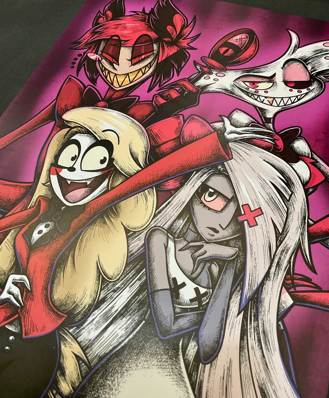 Hazbin Hotel Fan Art Print