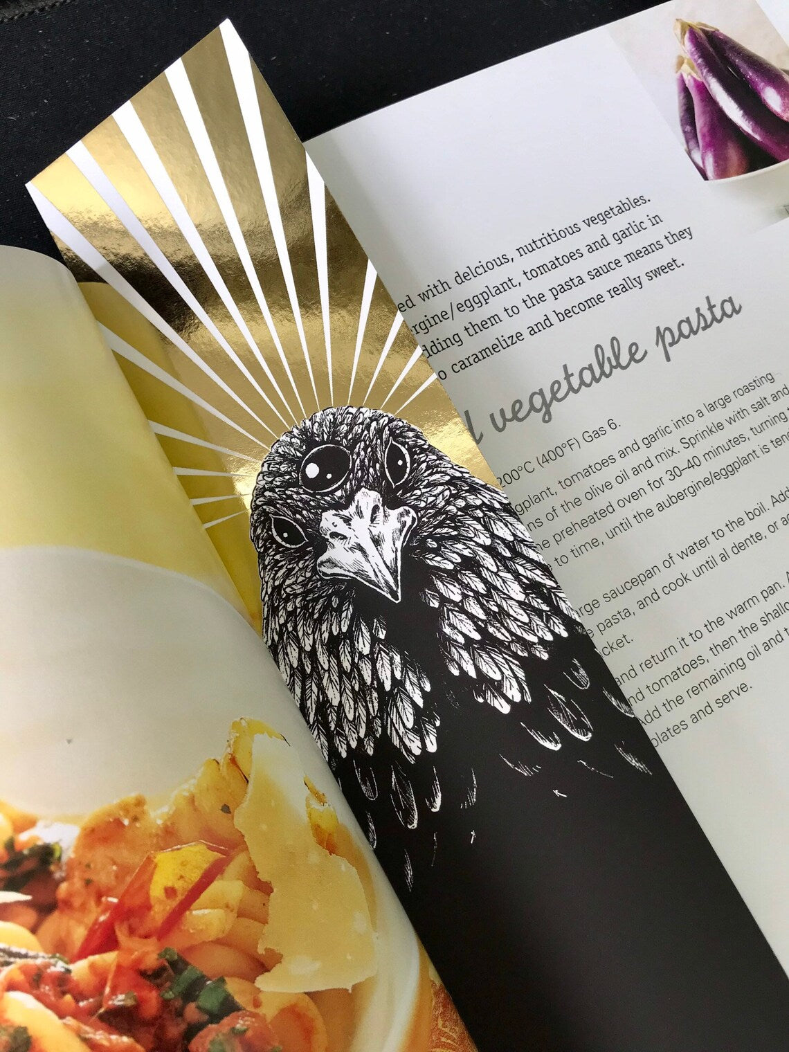 Three Eyed Raven Luxury Foil Bookmark