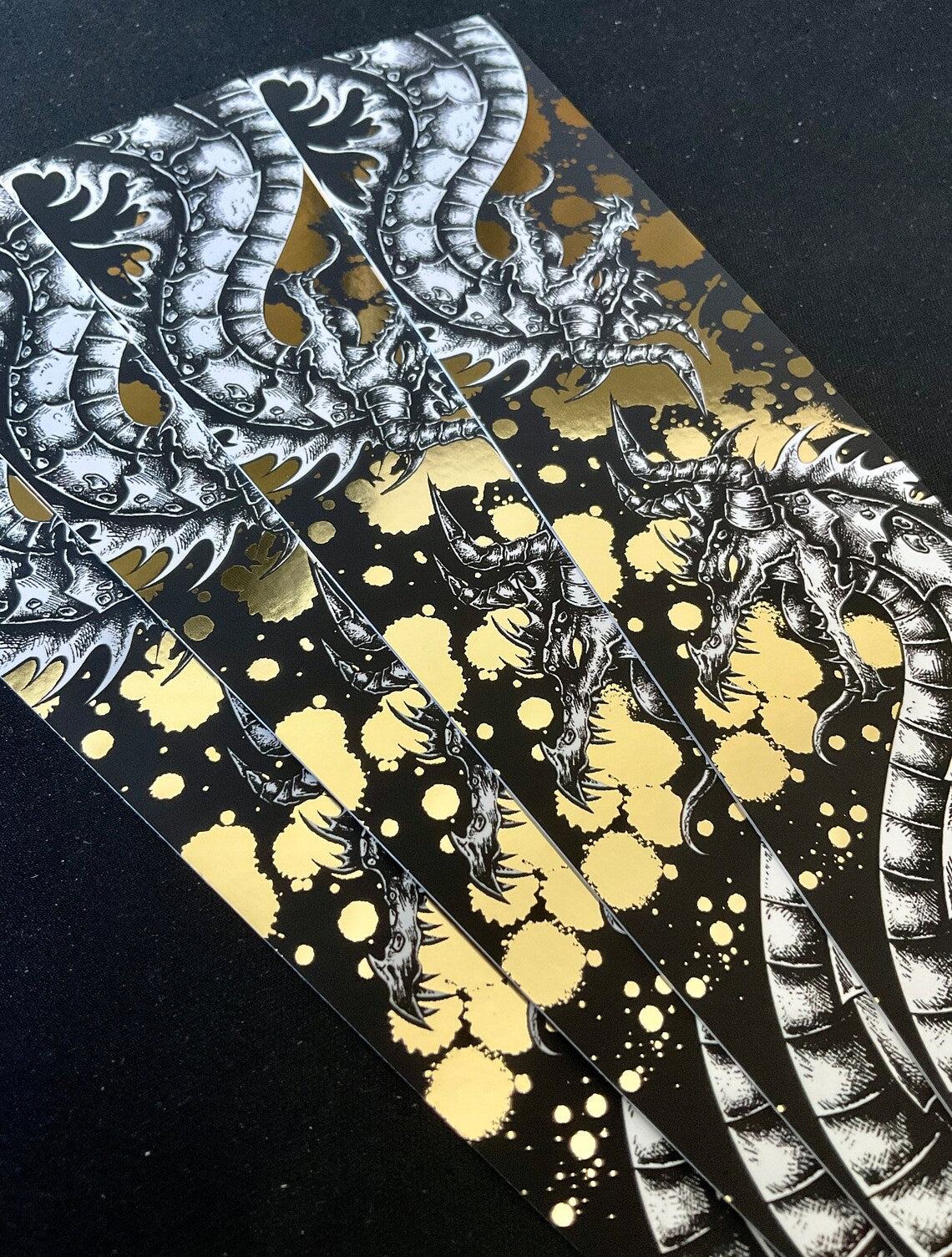 Dragon Luxury Foil Bookmark