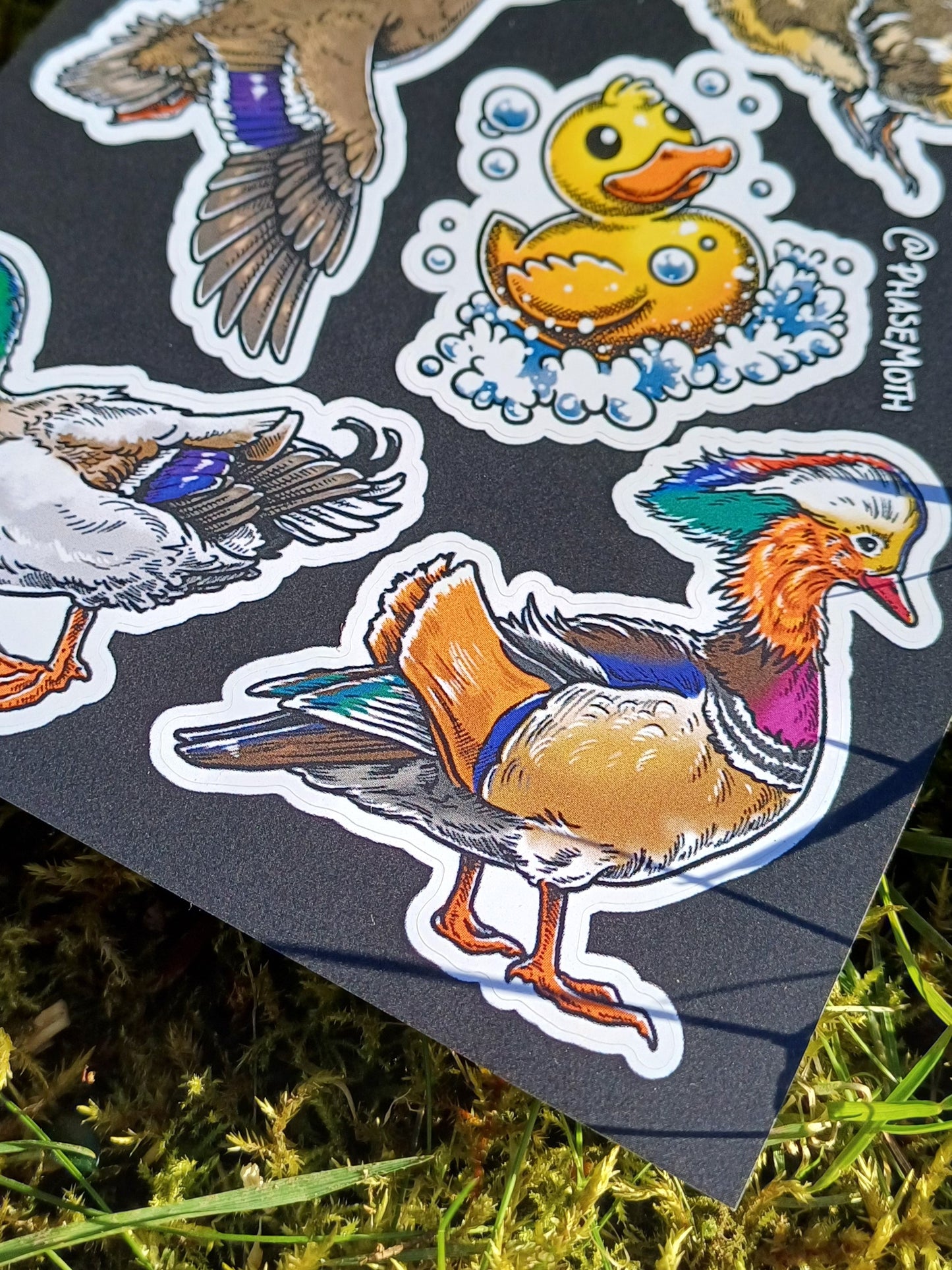 Duck A6 Sticker Sheet