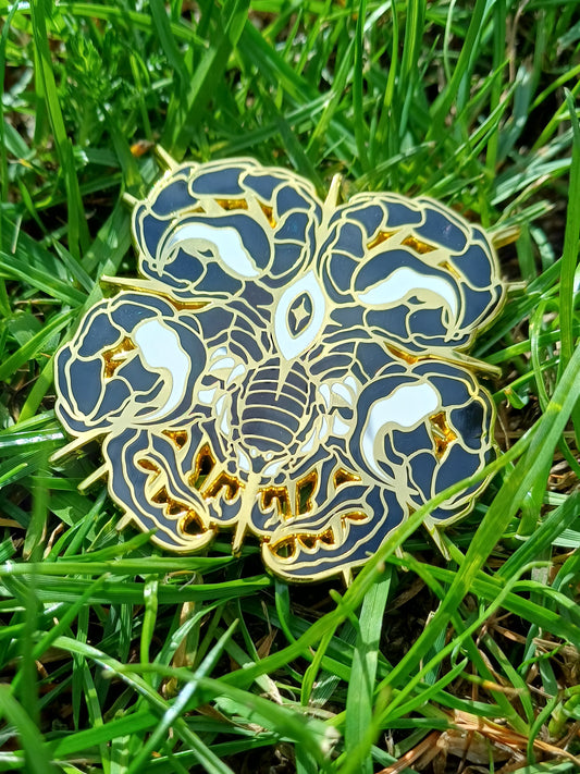 Celestial Scorpion Gold Enamel Pin