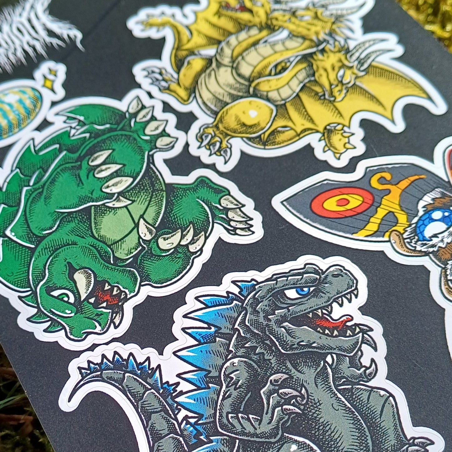 Chibi Kaiju A6 Sticker Sheet