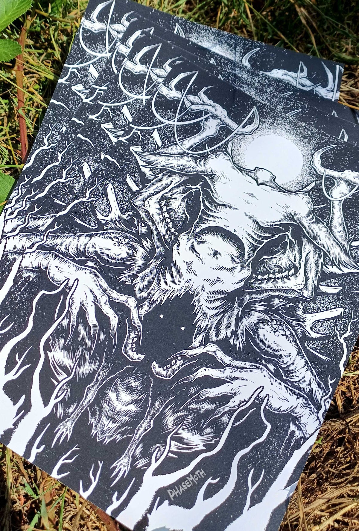 Modur The Ritual Moder ( The Ritual ) A4 Art Print – PhaseMoth