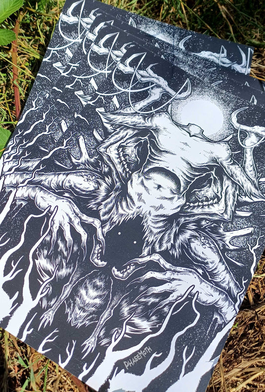 Moder ( The Ritual ) A4 Art Print