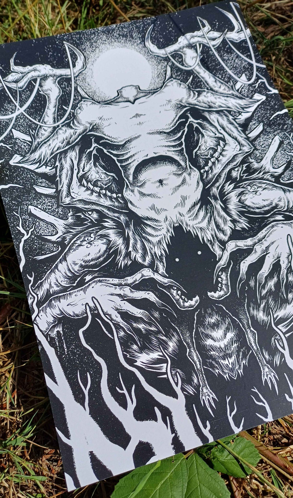 Modur The Ritual Moder ( The Ritual ) A4 Art Print – PhaseMoth
