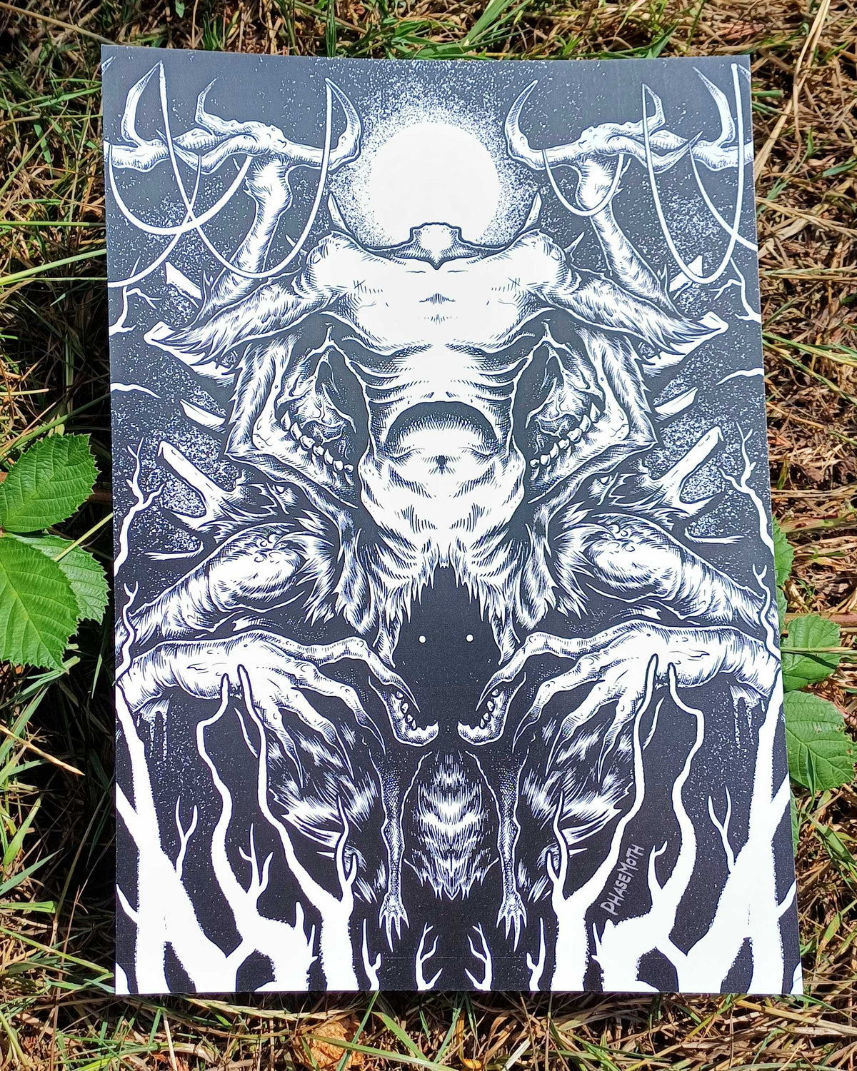 Modur The Ritual Moder ( The Ritual ) A4 Art Print – PhaseMoth