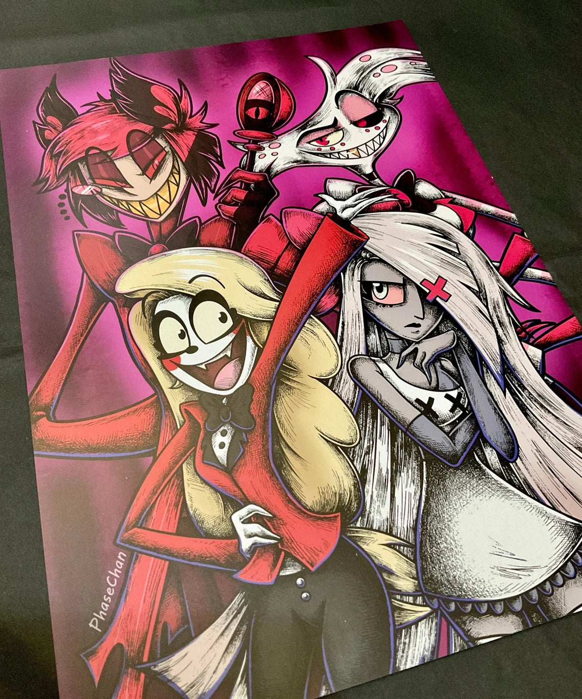 Hazbin Hotel Fan Art Print