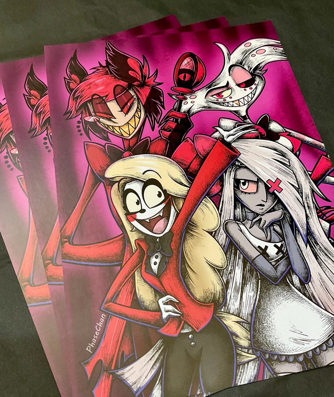 Hazbin Hotel Fan Art Print