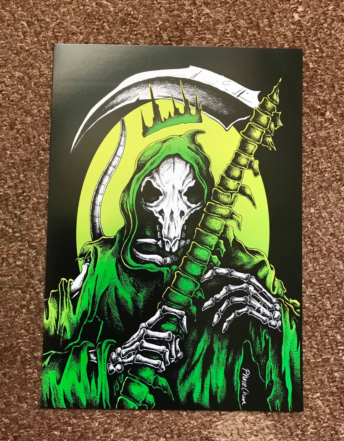 Rat King Reaper Art Print