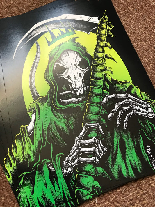 Rat King Reaper Art Print