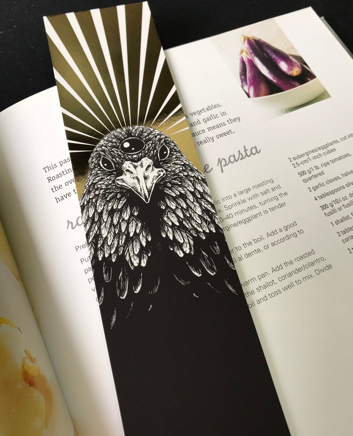 Three Eyed Raven Luxury Foil Bookmark