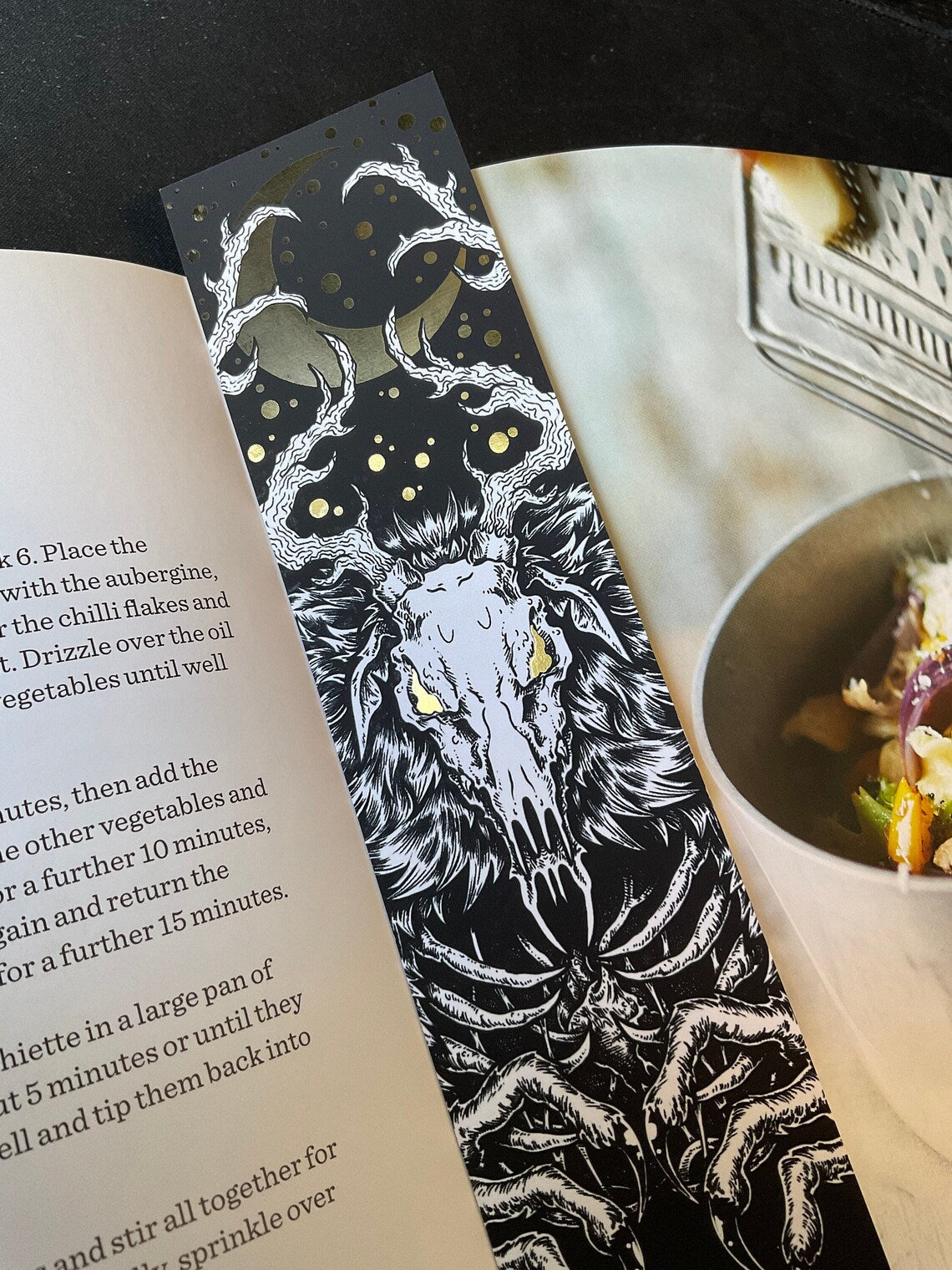 Wendigo Luxury Foil Bookmark