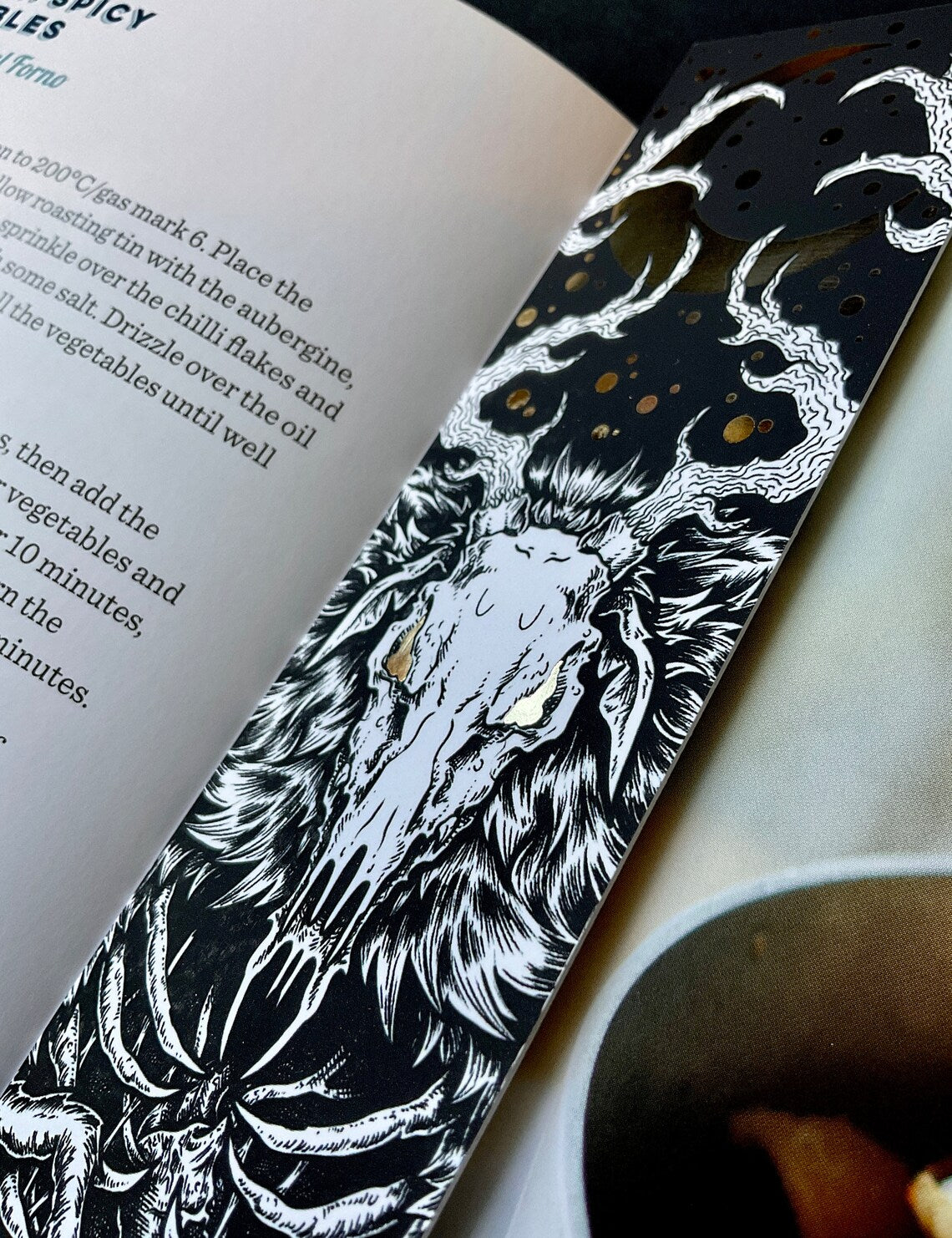 Wendigo Luxury Foil Bookmark