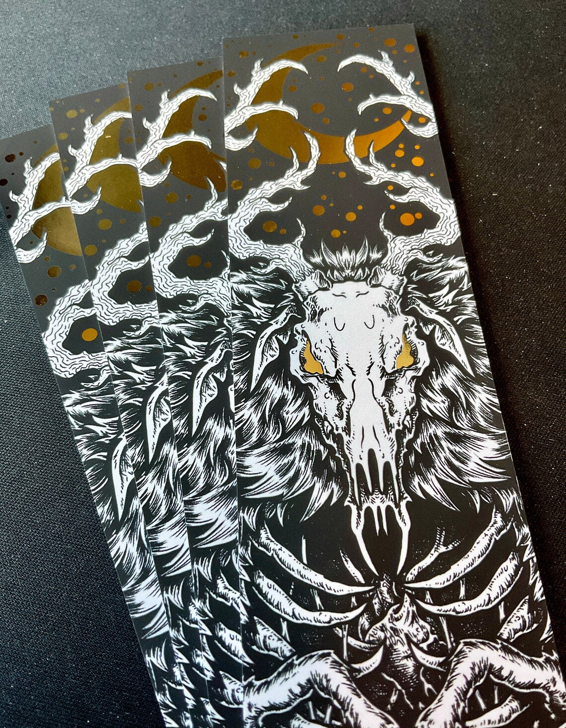 Wendigo Luxury Foil Bookmark